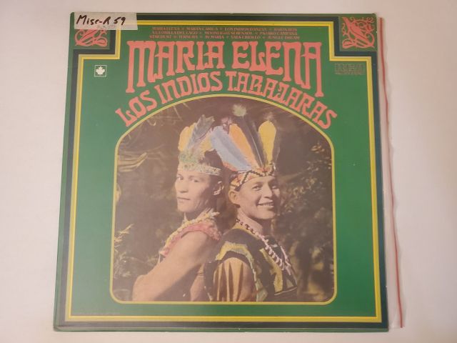 Los Indios Tabajaras Maria Elena vinyl record