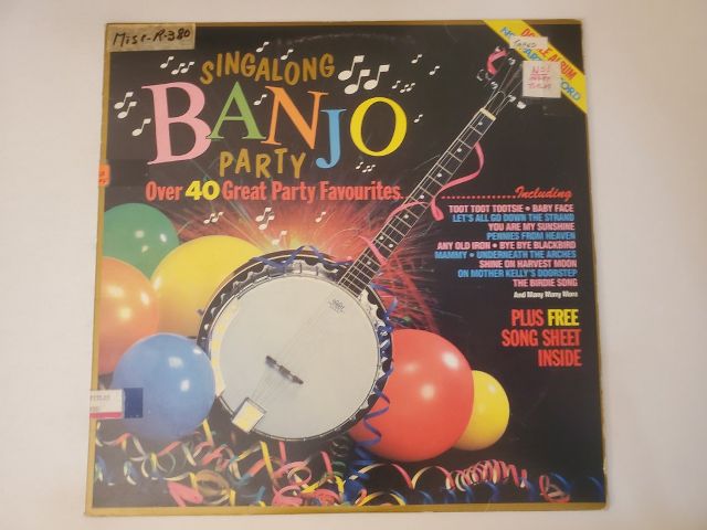 Unknown Singalong Banjo Party vinyl record