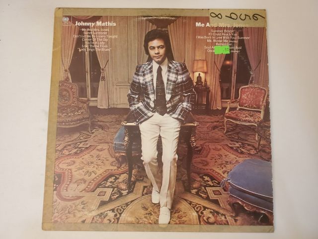 Johnny Mathis Me And Mrs. Jones vinyl record