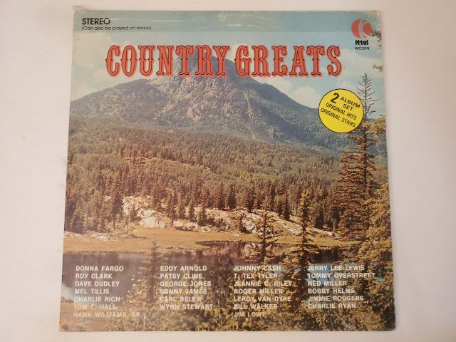 Various Artists Country Greats vinyl record