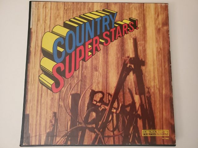 Various Artists Country Super Stars vinyl record