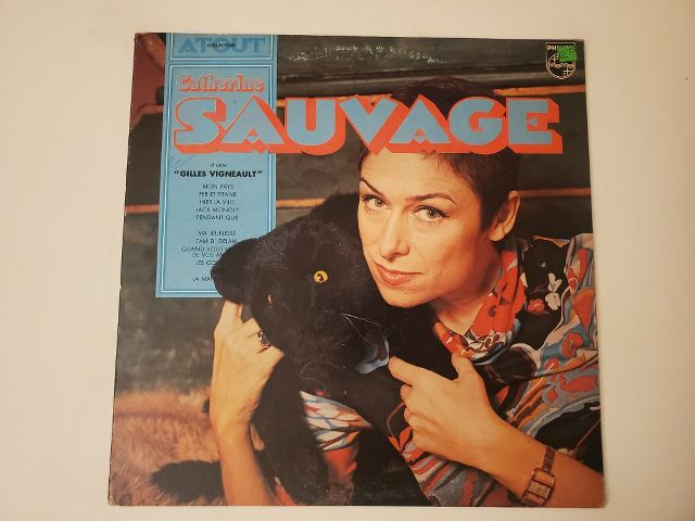 Catherine Sauvage Chante Gilles Vigneault vinyl record