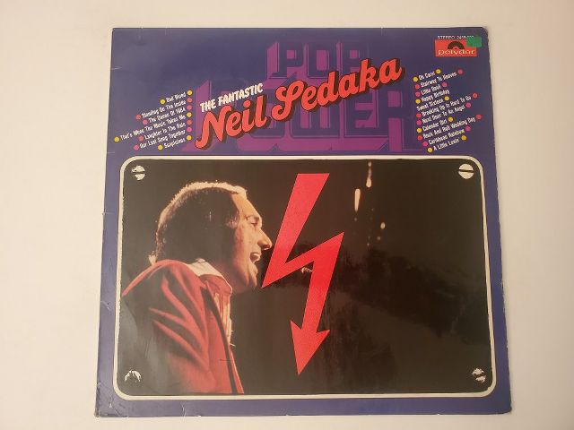 Neil Sedaka The Fantastic Neil Sedaka vinyl record