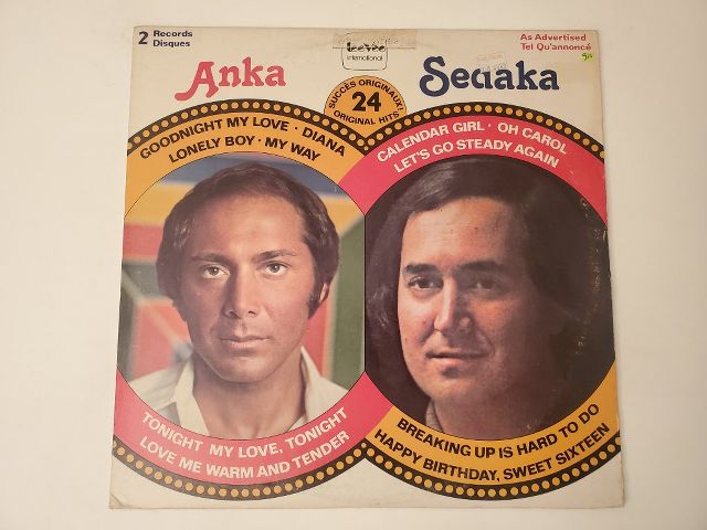 Anka & Sedaka Anka & Sedaka vinyl record