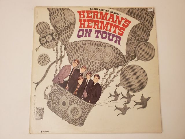 Herman's Hermits On Tour vinyl record