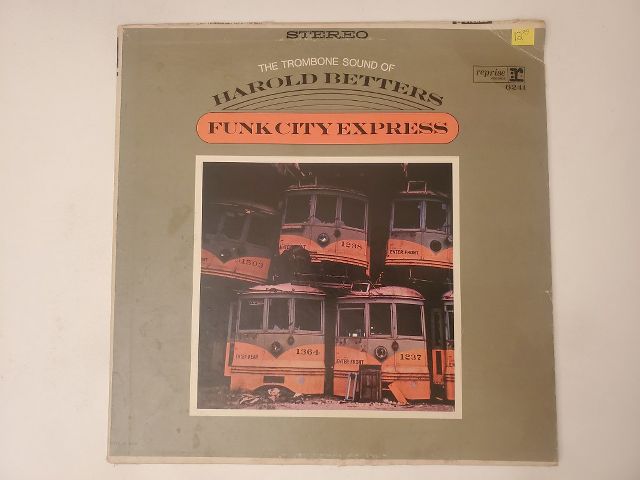 Harold Betters Funk City Express vinyl record