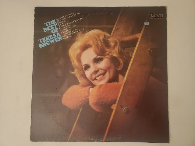 Teresa Brewer The Best of Teresa Brewer vinyl record