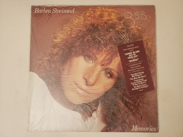 Barbra Streisand Memories vinyl record