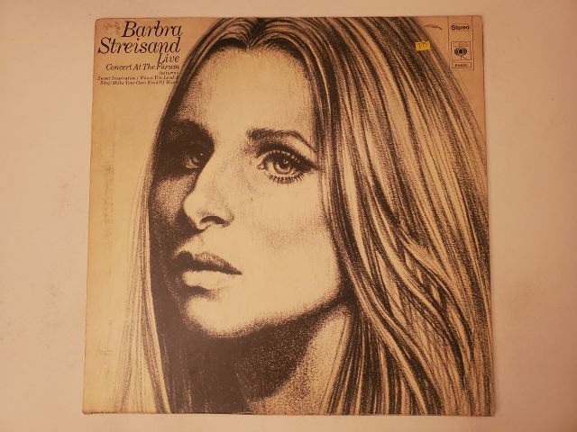 Barbra Streisand Live Concert at the Forum vinyl record