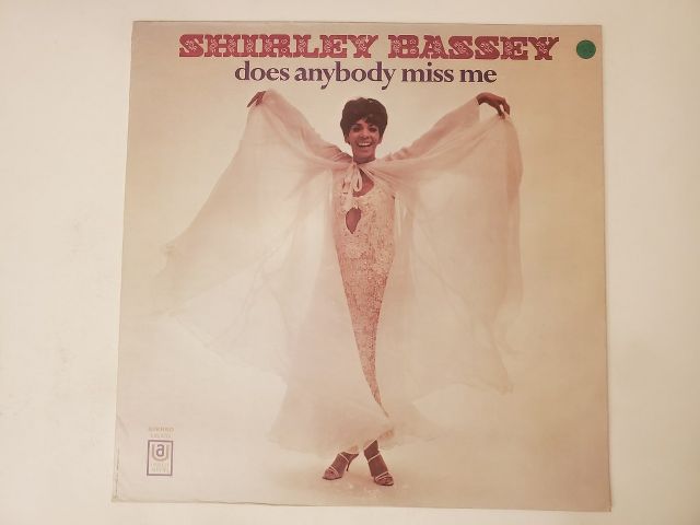 Shirley Bassey Does Anybody Miss Me vinyl record