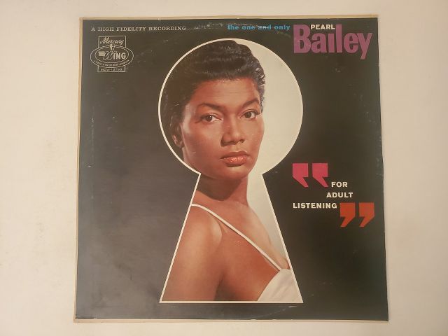 Pearl Bailey The One and Only Pearl Bailey: For Adult Listening vinyl record