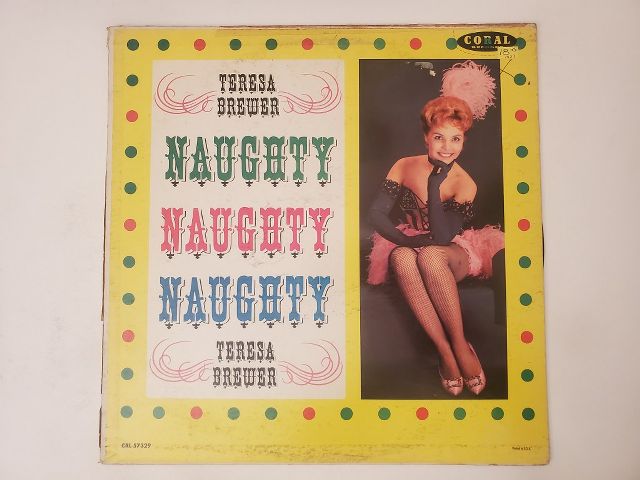 Teresa Brewer Naughty Naughty Naughty vinyl record