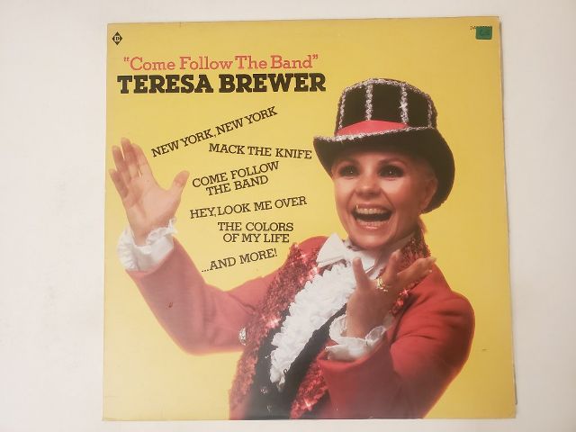 Teresa Brewer Come Follow the Band vinyl record