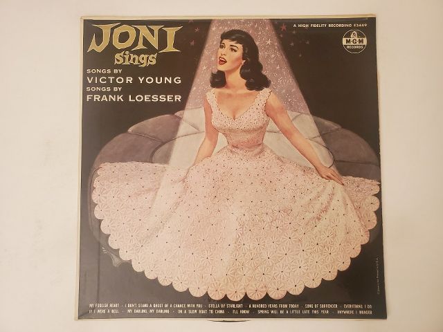 Joan Holloway Joni Sings vinyl record