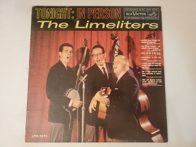 The Limeliters Tonight: In Person vinyl record