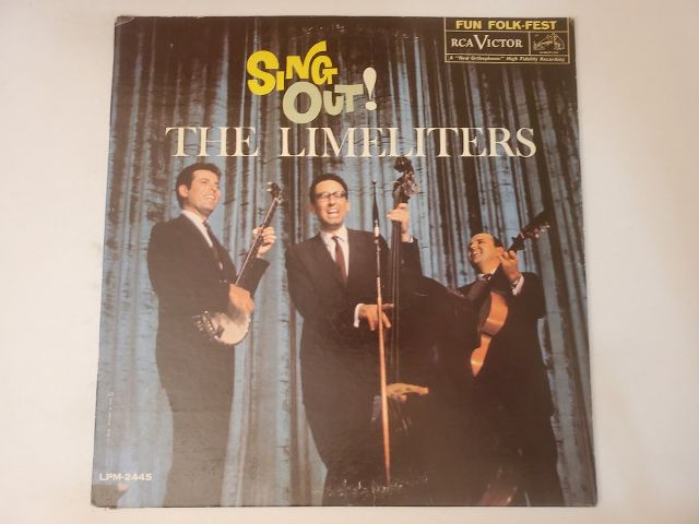 The Limeliters Sing Out! vinyl record