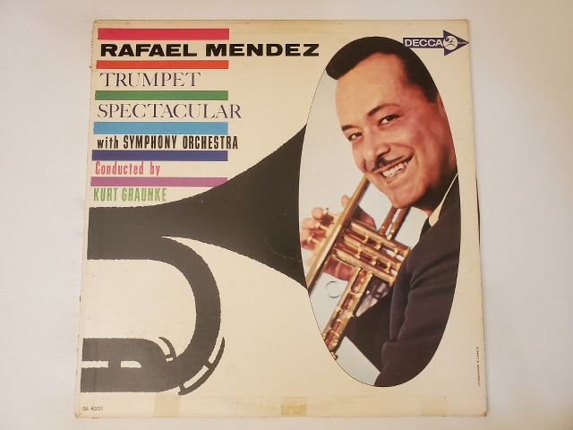 Rafael Mendez Trumpet Spectacular vinyl record