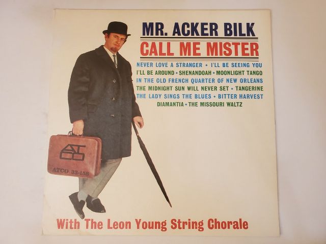 Mr Acker Bilk Call Me Mister vinyl record