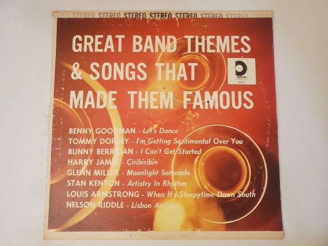 Various Artists Great Band Themes & Songs That Made Them Famous vinyl record