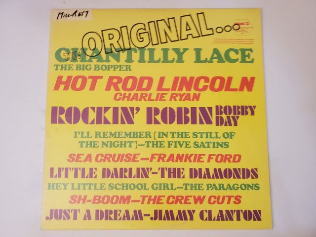 Various Artists Original vinyl record