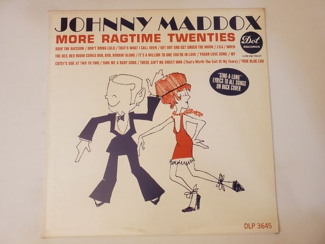 Johnny Maddox More Ragtime Twenties vinyl record