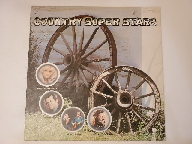 Various Artists Country Super Stars vinyl record