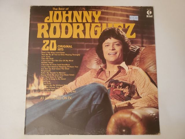 Johnny Rodriguez The Best of Johnny Rodriguez vinyl record
