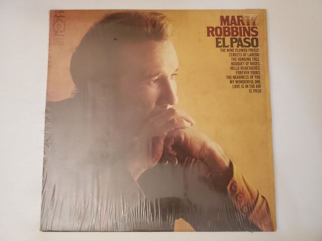 Marty Robbins El Paso vinyl record