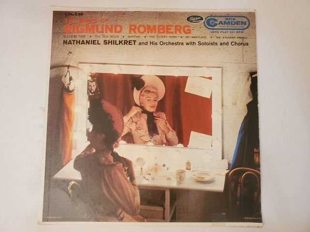 Nathaniel Shilkret and His Orchestra The Music of Sigmund Romberg vinyl record