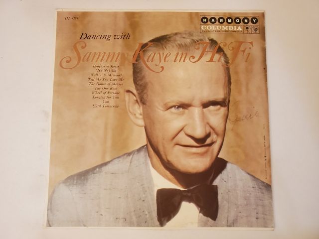 Sammy Kaye Dancing with Sammy Kaye in Hi-Fi vinyl record