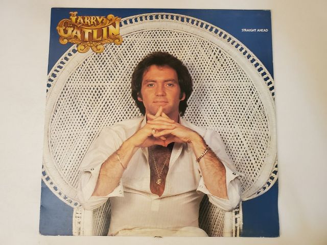 Larry Gatlin Straight Ahead vinyl record