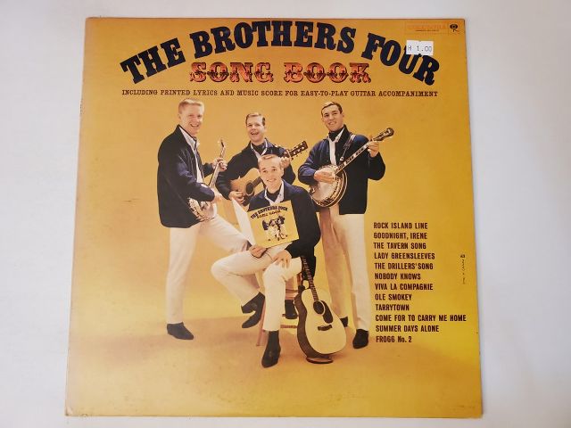 The Brothers Four Song Book vinyl record