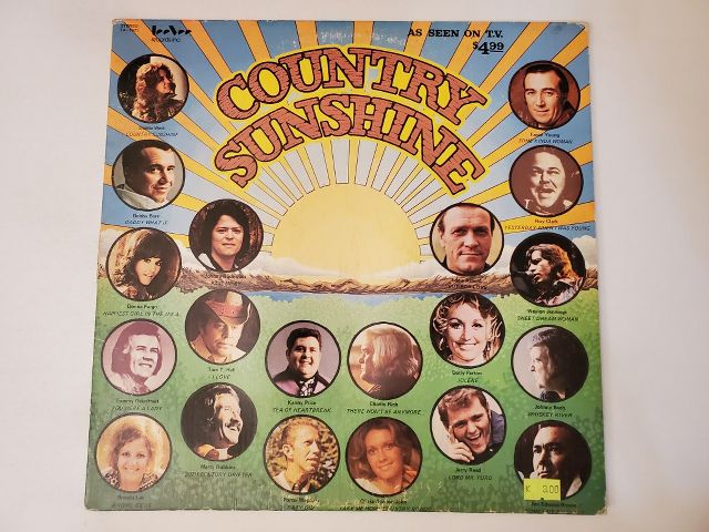 Various Artists Country Sunshine vinyl record