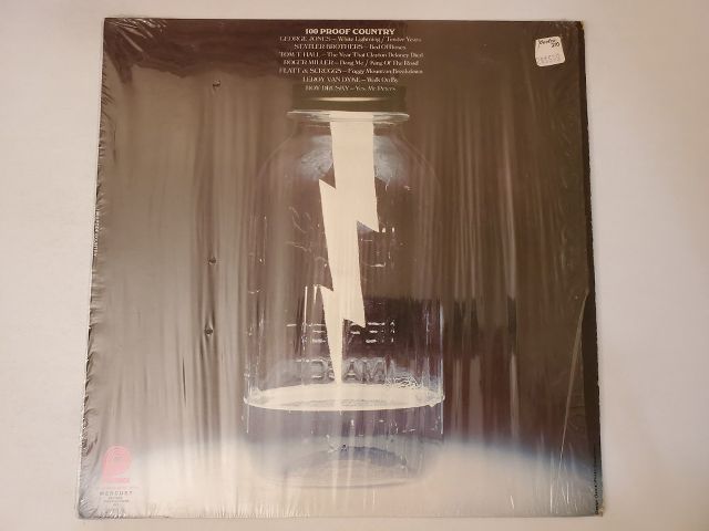 Various Artists 100 Proof Country vinyl record