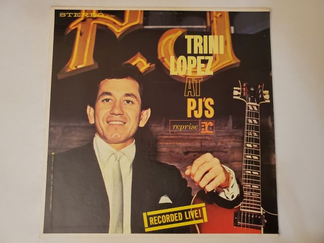 Trini Lopez At PJ's vinyl record