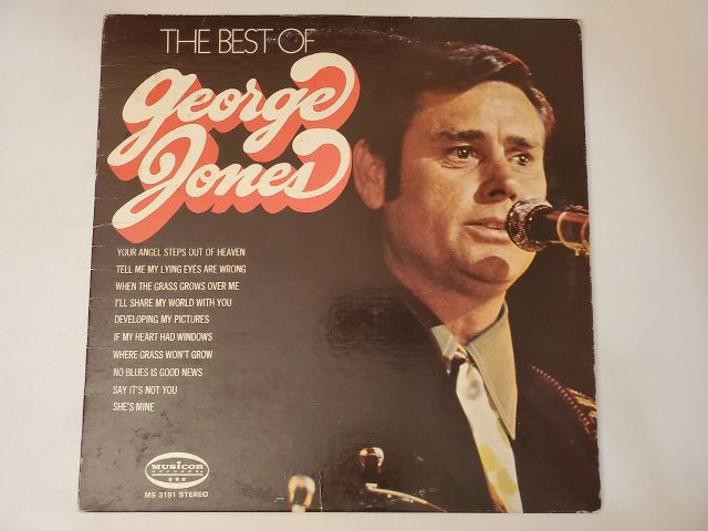 George Jones The Best of George Jones vinyl record
