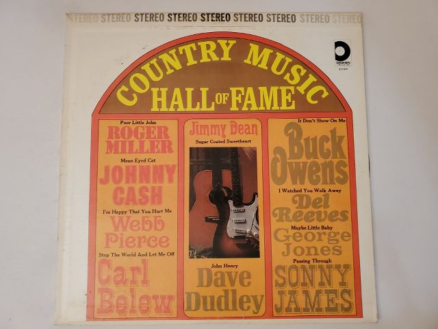 Various Artists Country Music Hall of Fame vinyl record