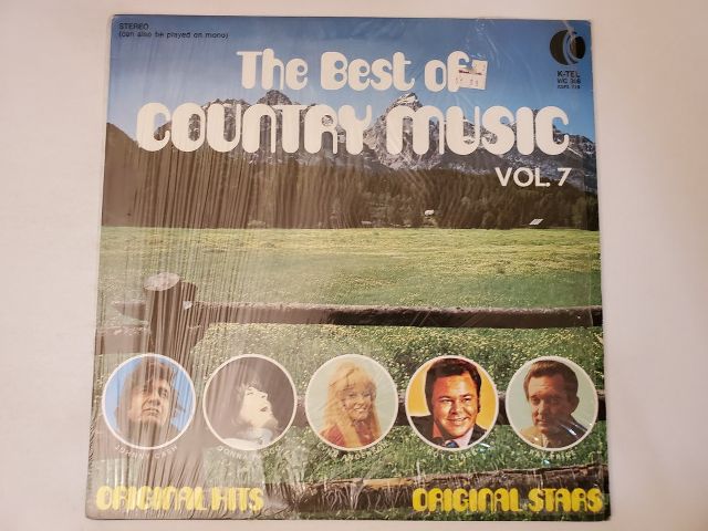 Various Artists The Best of Country Music Vol. 7 vinyl record