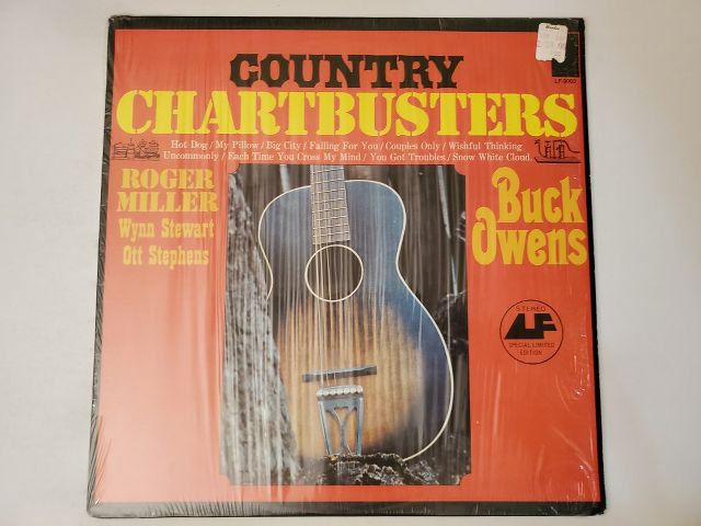 Various Artists Country Chartbusters vinyl record