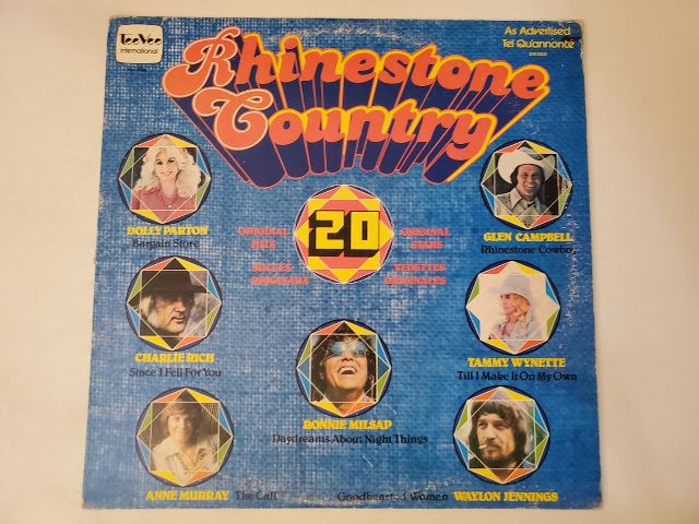 Various Artists Rhinestone Country vinyl record