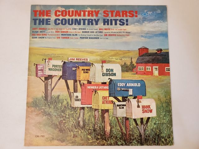 Various Artists The Country Stars! The Country Hits! vinyl record