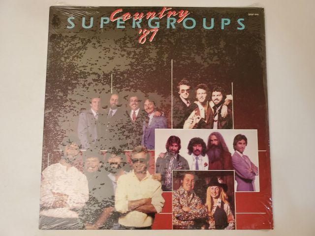 Various Artists Country Supergroups '87 vinyl record