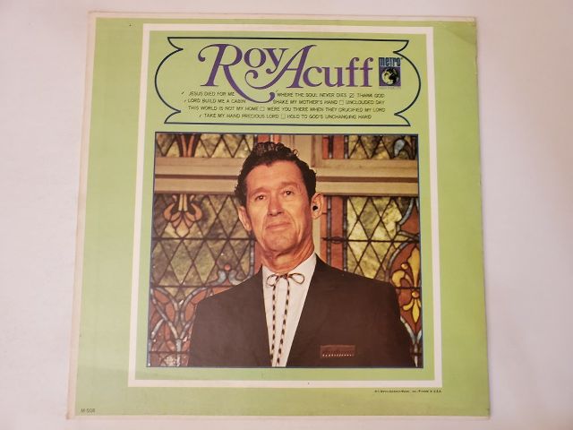 Roy Acuff Unknown vinyl record