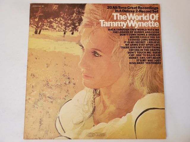Tammy Wynette The World of Tammy Wynette vinyl record