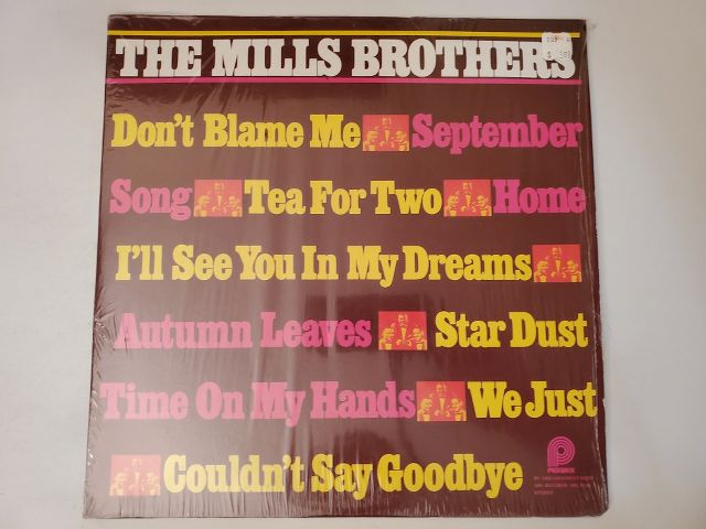 The Mills Brothers Don't Blame Me vinyl record