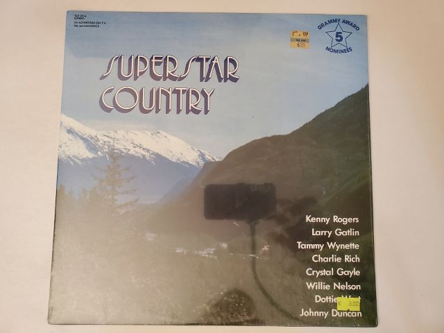 Various Artists Superstar Country vinyl record