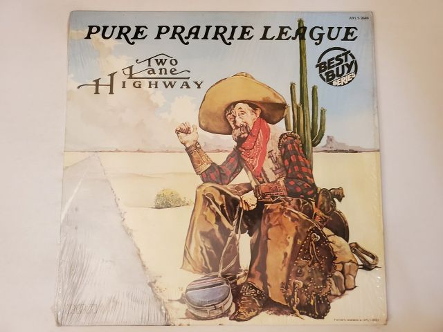 Pure Prairie League Two Lane Highway vinyl record