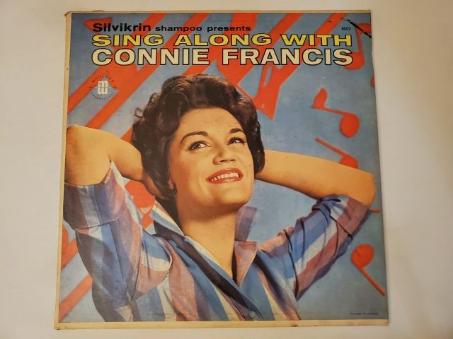Connie Francis Sing Along with Connie Francis vinyl record