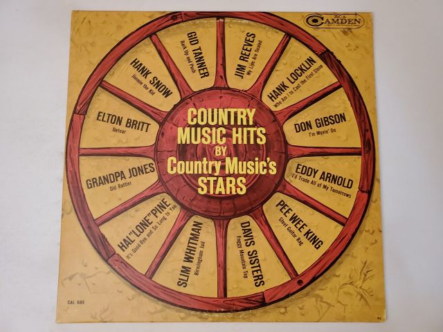 Various Artists Country Music Hits by Country Music's Stars vinyl record