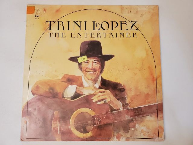 Trini Lopez The Entertainer vinyl record